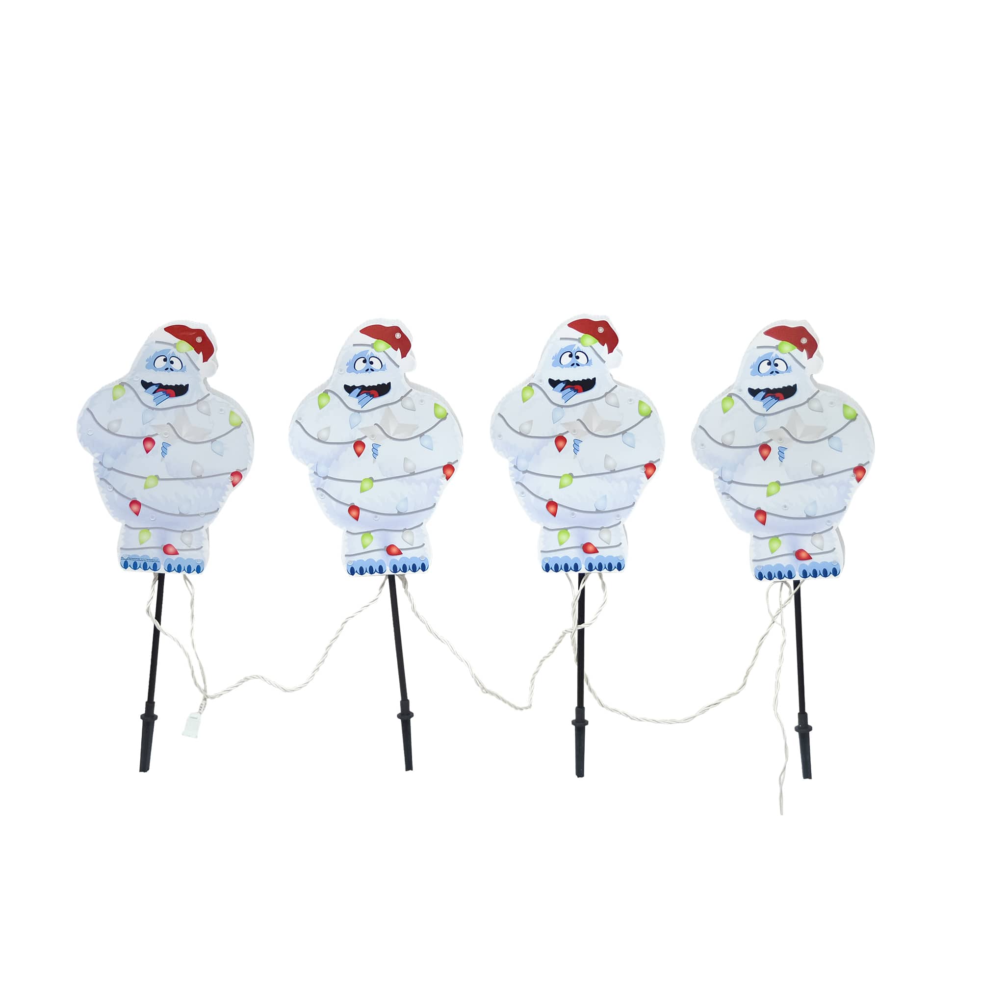 Rudolph the Red-Nosed Reindeer & the Island of Misfit Toys 14" Bumble Pathway Markers, 4ct.